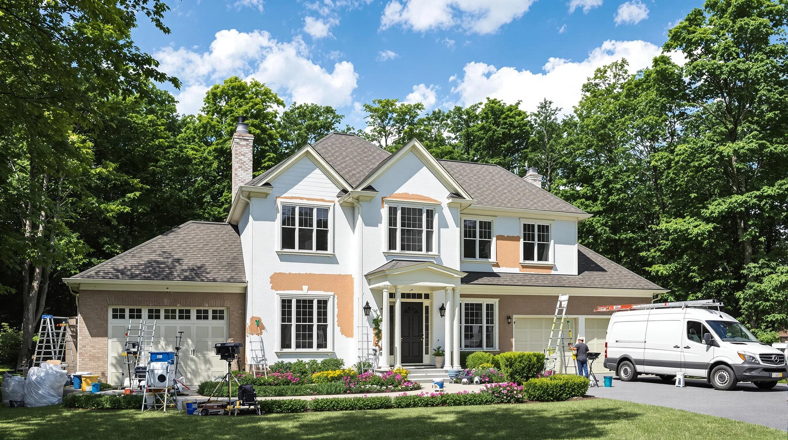 Peoria House Painters painting equipment