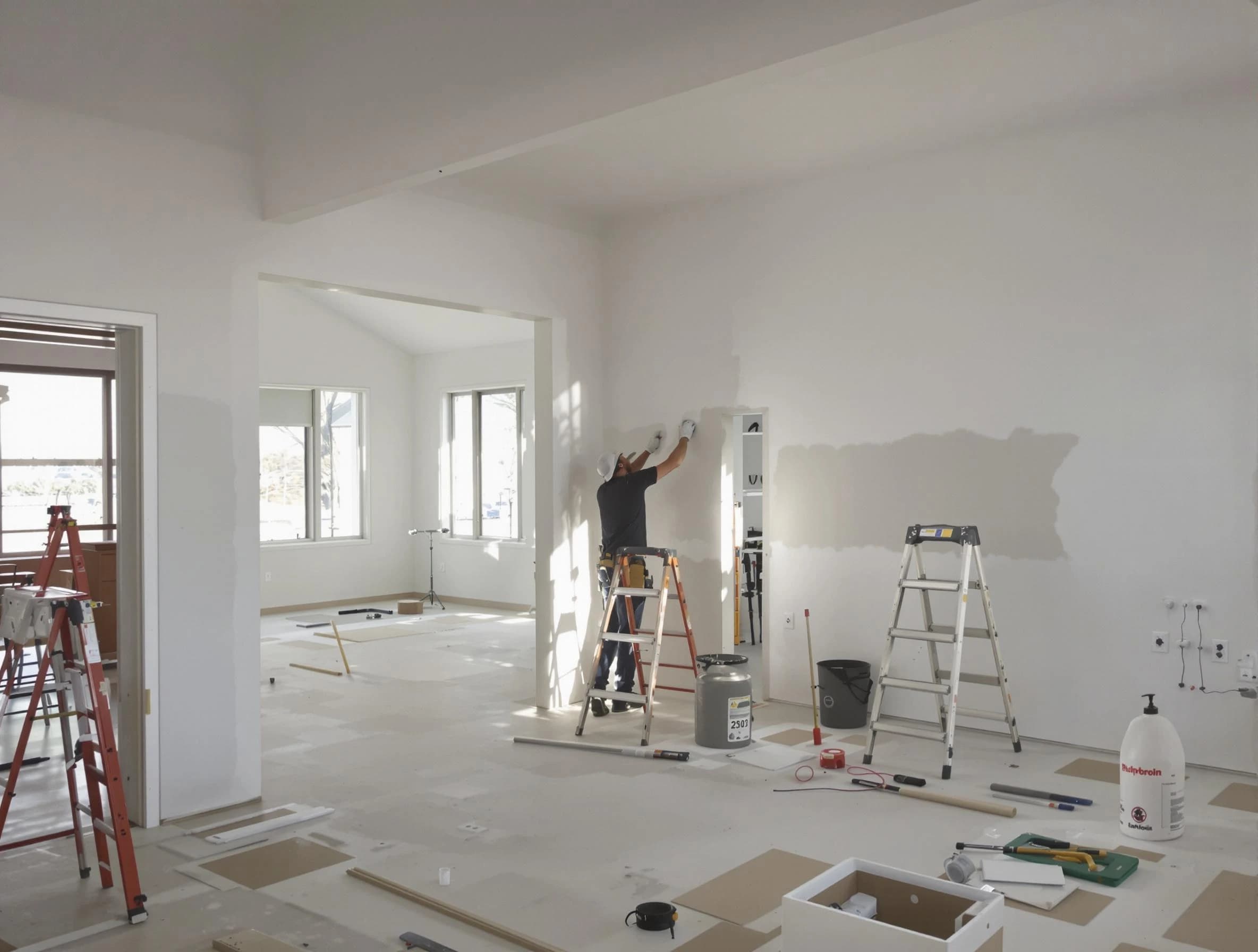 Detailed drywall installation with Peoria House Painters in Peoria