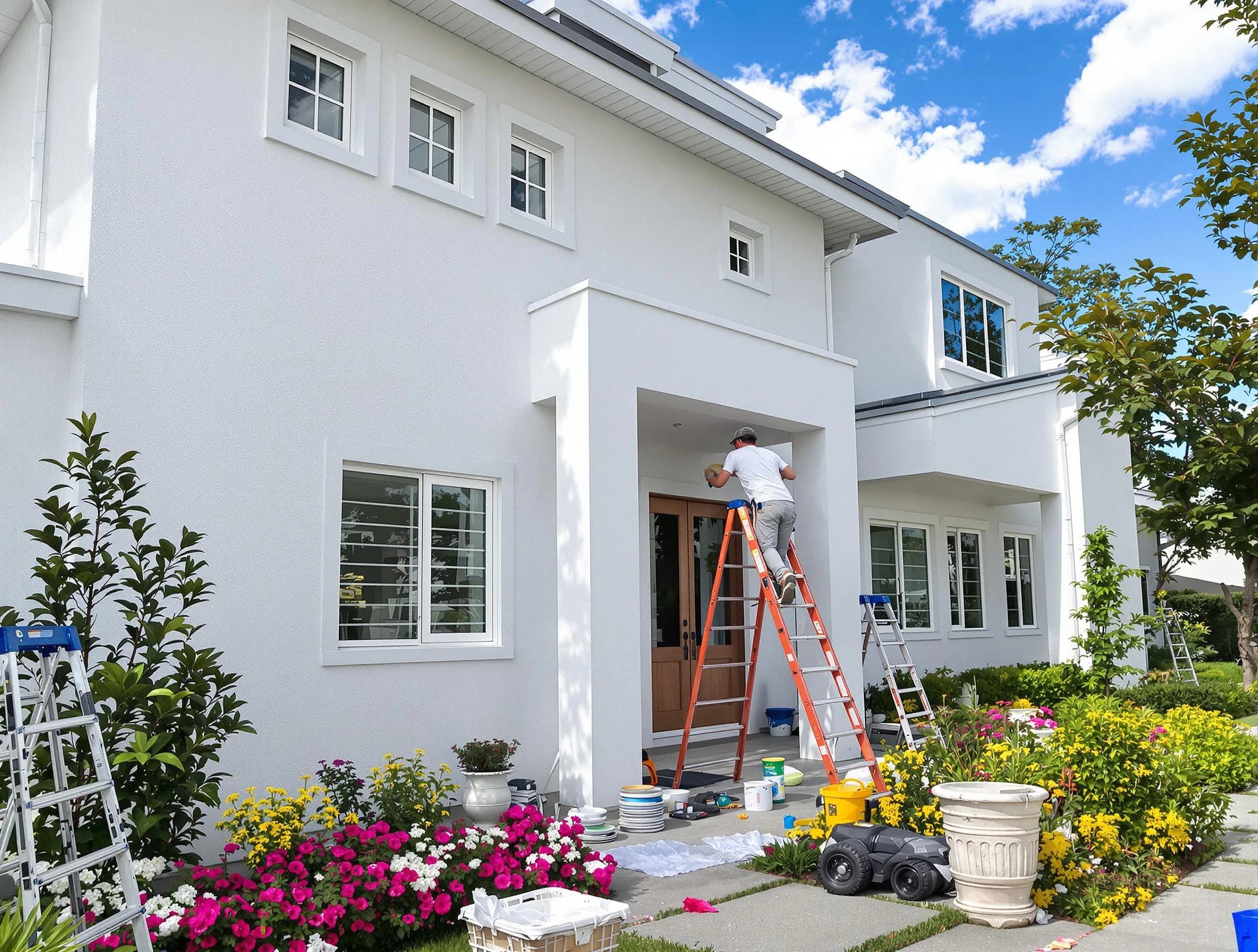 Peoria House Painters team delivering a fresh exterior coat in Peoria, AZ