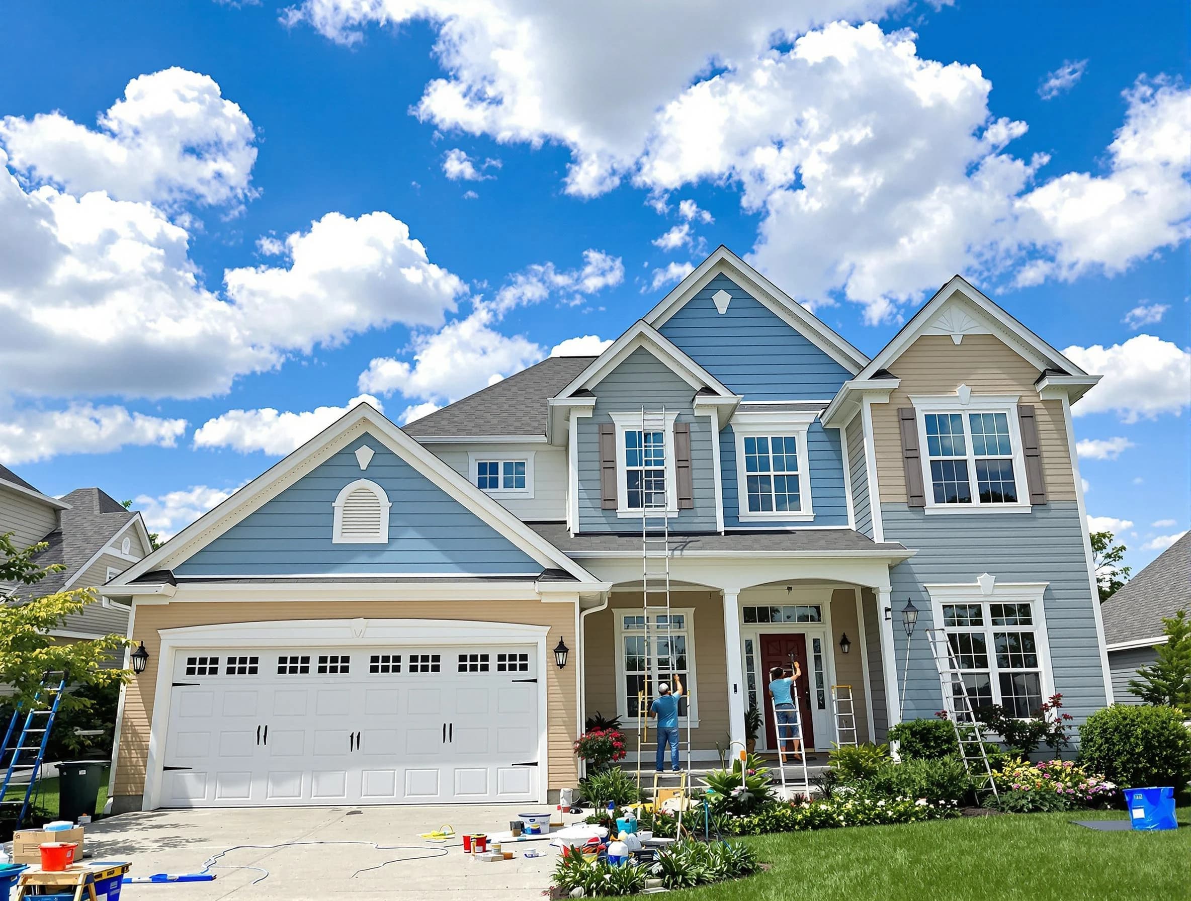 Professional house painting by Peoria House Painters experts in Peoria, AZ